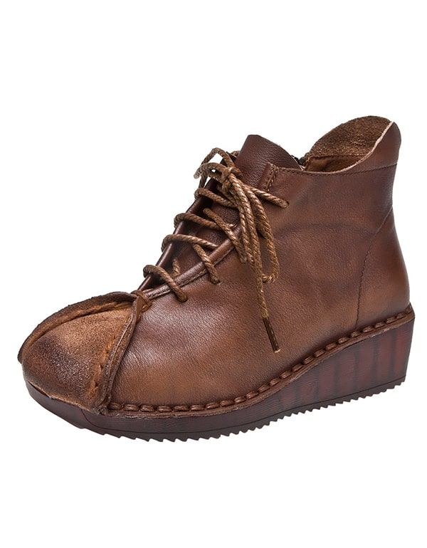Ethnische Handgefertigte Weiche Lederschuhe Damen