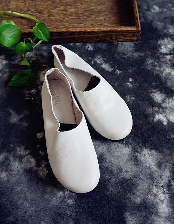 Bequeme Handgefertigte Retro-lederschuhe 35-41