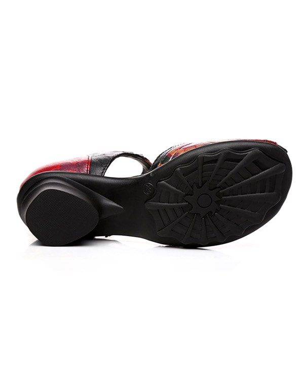 Handgefertigte Ethnische Retro-damenschuhe