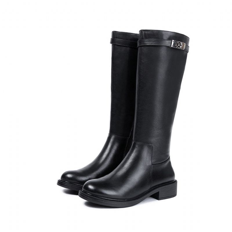 Damen-stiefel Aus Hochwertigem Leder Für Den Winter | Geschenk Schuhe