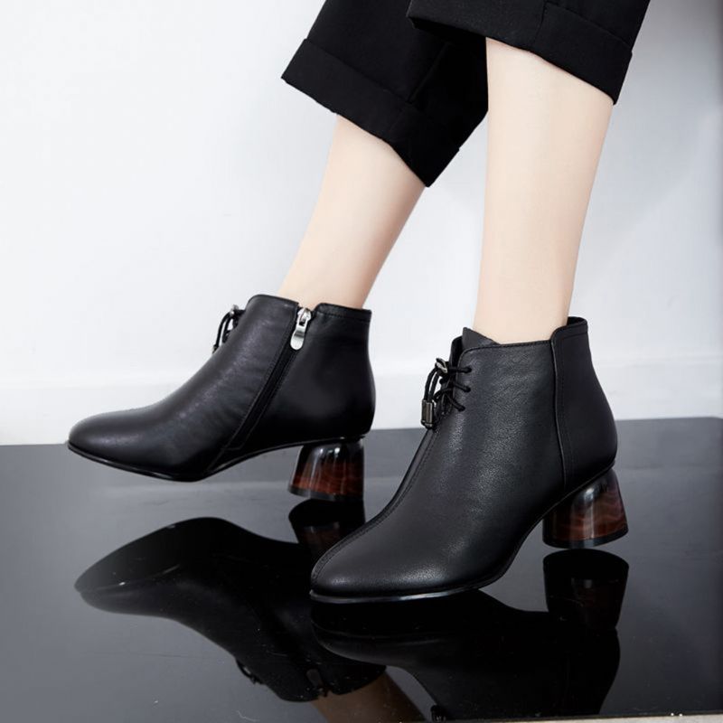 Herbst-winter-retro-beiläufiger Komfort-knöchel-damenstiefel | Geschenk Schuhe