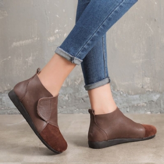 Handgefertigte Retro Casual Leder Kurzstiefel | Geschenk Schuhe